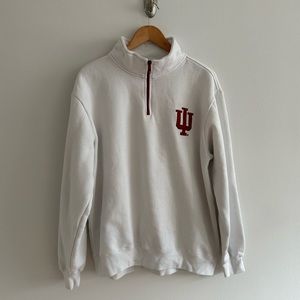 Indiana University Quarter Zip Sweatshirt